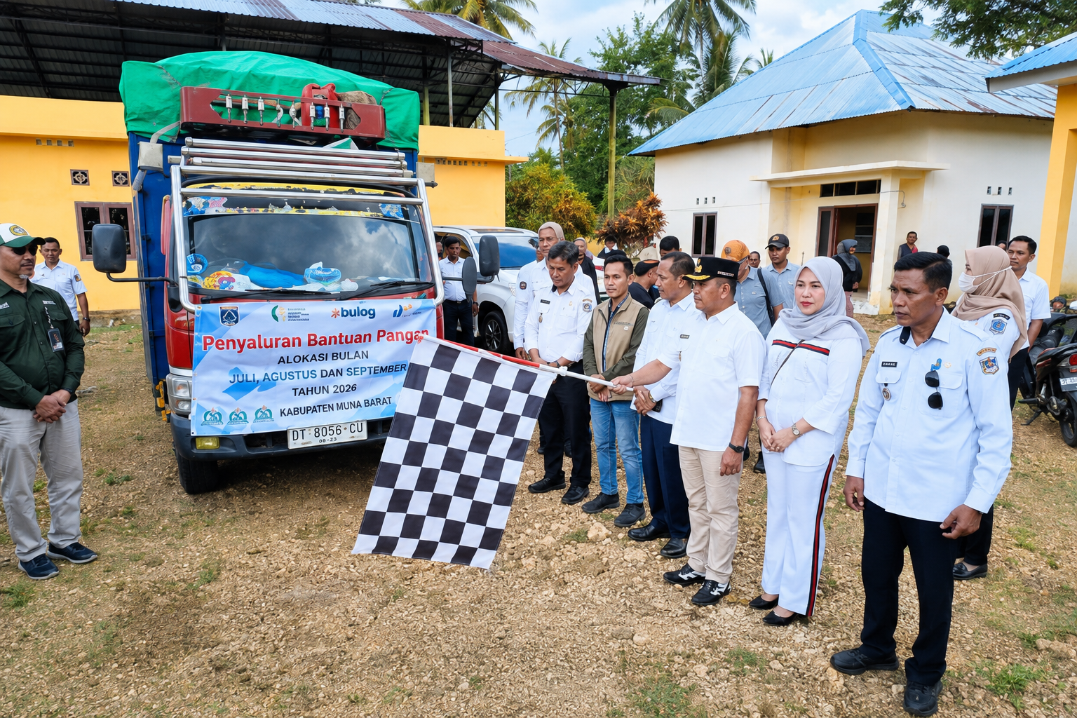 penyaluran bantuan pangan
